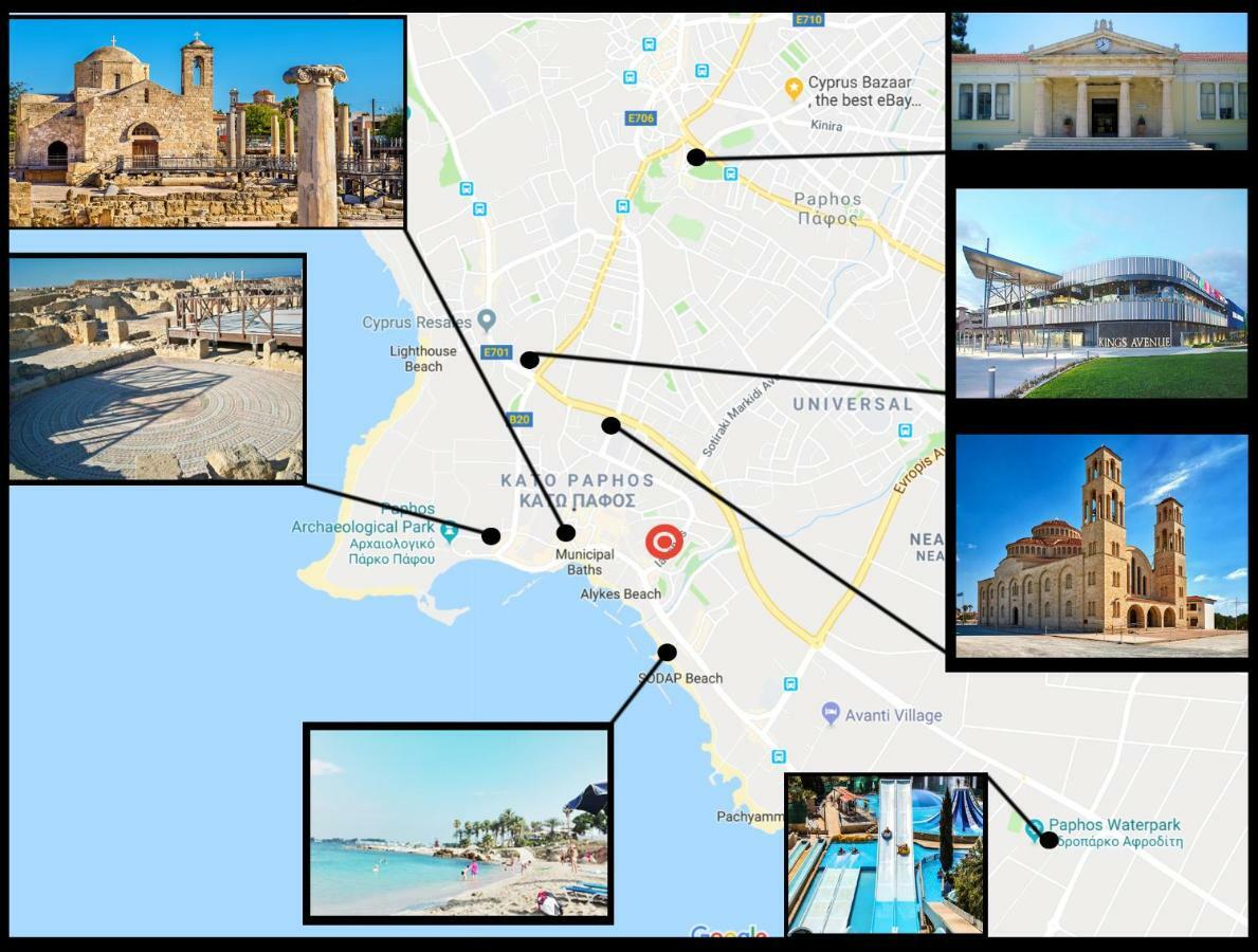Townhouse By The Sea Pirate Harbor Apartamento Pafos Exterior foto